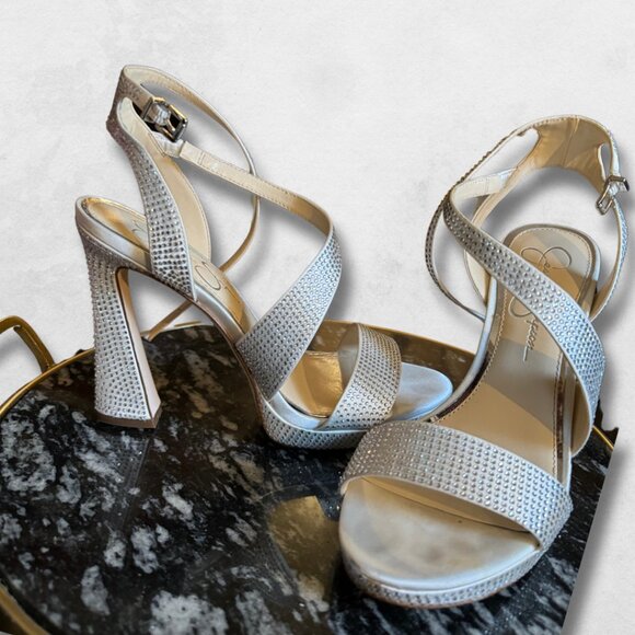 ✨ Rhinestone Heels - Picture 2 of 5